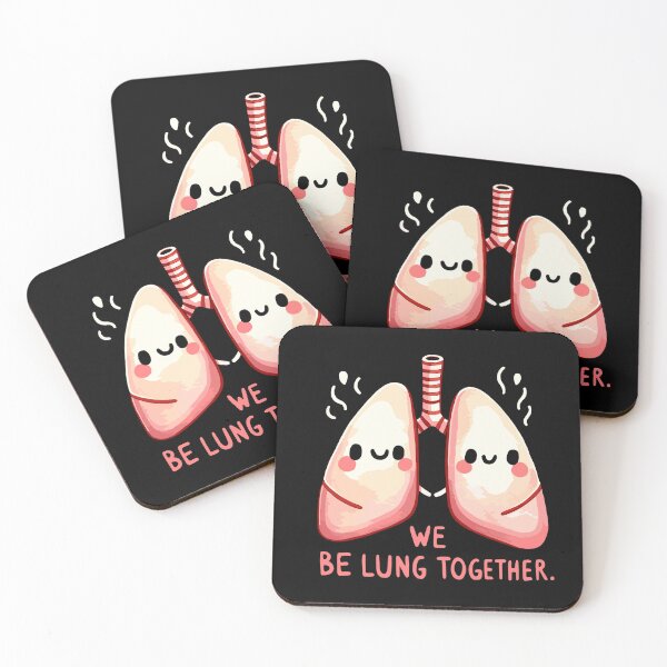 Item preview, Loving Lungs - We belung together - Play on Words designed and sold by DoodleDashShop.