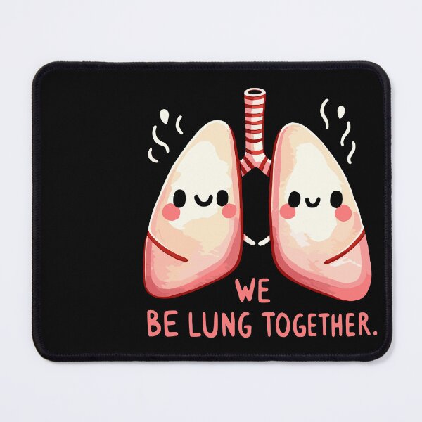 Item preview, Loving Lungs - We belung together - Play on Words designed and sold by DoodleDashShop.