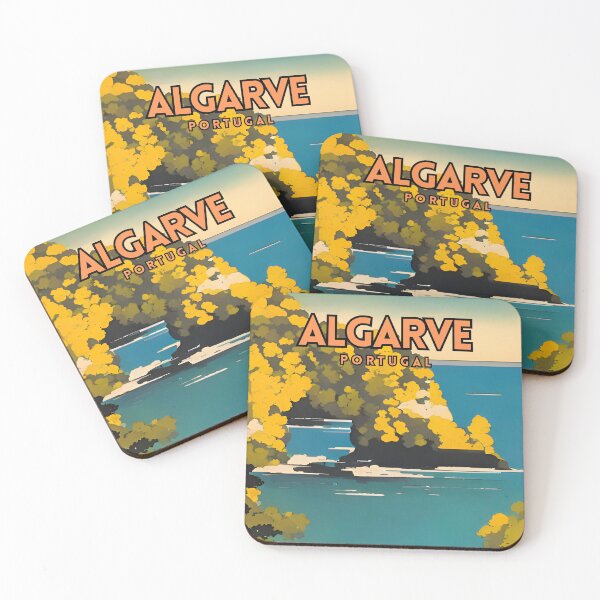 Item preview, Algarve Portugal Retro Travel Poster designed and sold by ZionPosteria.
