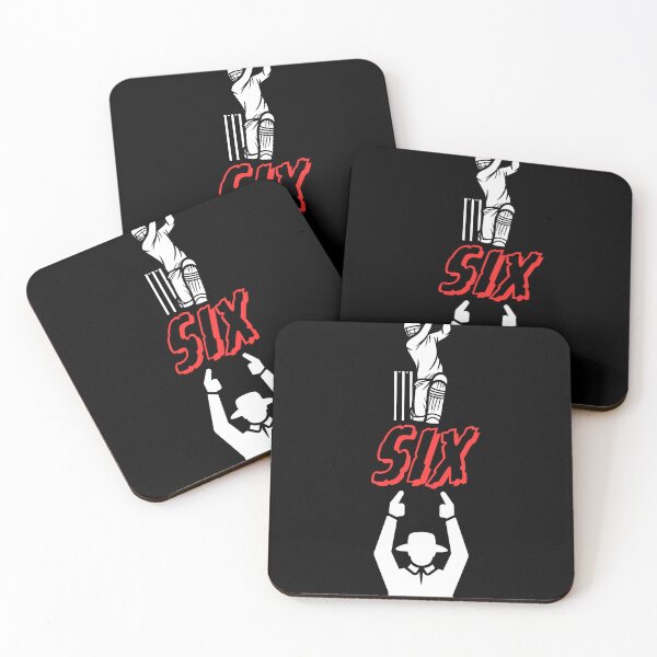 Item preview, Batter hitting a six with umpire signalling designed and sold by IFarty.