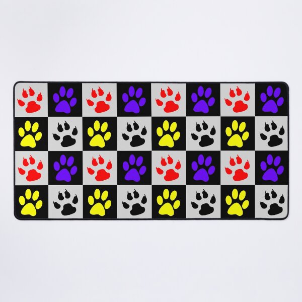 Item preview, Colorful Paws And Claws designed and sold by PatternTitan.