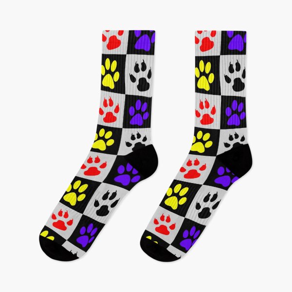 Item preview, Colorful Paws And Claws designed and sold by PatternTitan.