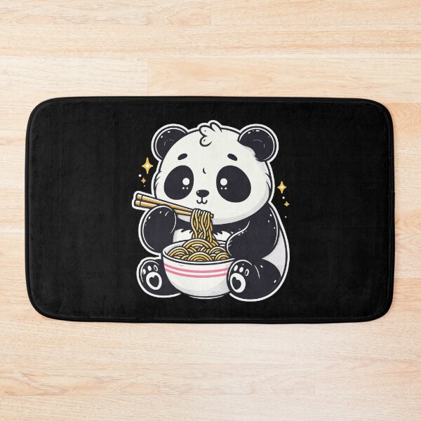 Item preview, Kawaii Panda Eat Ramen designed and sold by Designowner.
