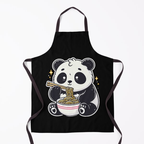 Item preview, Kawaii Panda Eat Ramen designed and sold by Designowner.