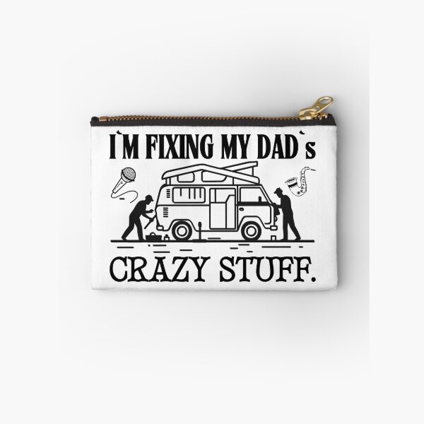 Item preview, I`M Fixing My Dad`s Crazy Stuff Retro Vintage Mechanic Work Clipart Funny Dad Light Design  designed and sold by Raise2Shine.