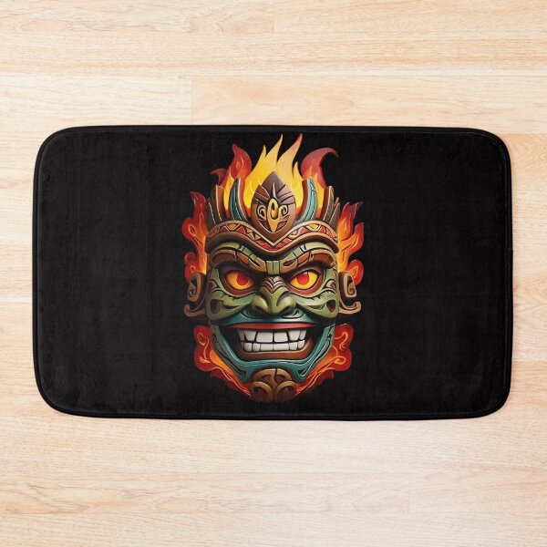 Item preview, Tiki Head Warrior Mask designed and sold by SloganExpress.