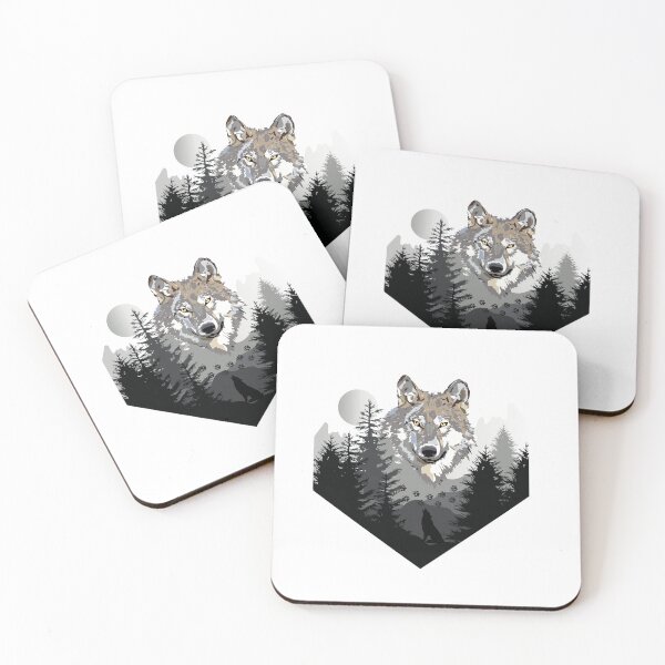 Item preview, Majestic Wolf Face designed and sold by SafariCreations.