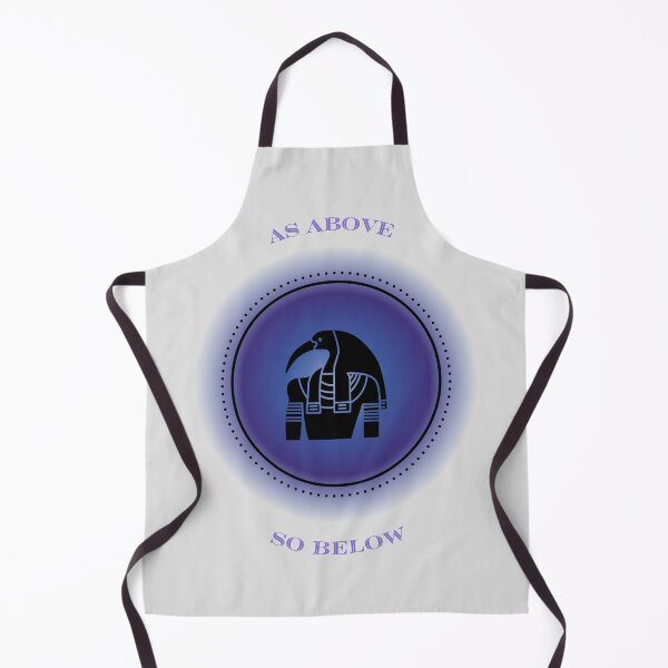 Item preview, As Above So Below.  Thoth Ancient Egyptian God.  designed and sold by Third-Eye-Realm.