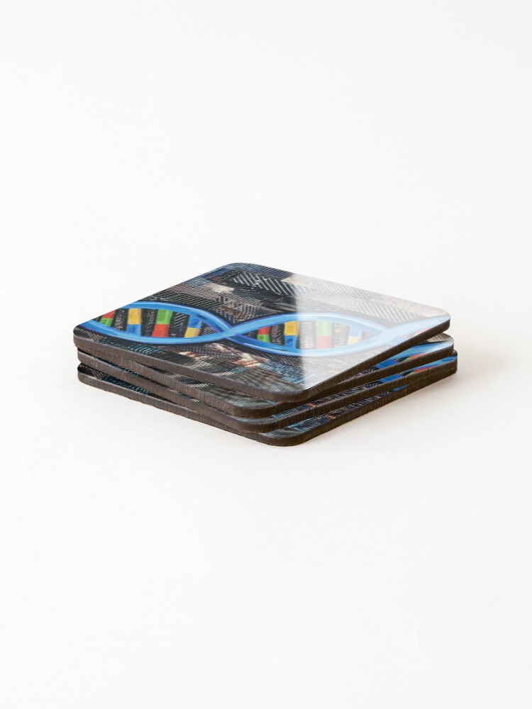 Thumbnail 4 of 5, Coasters (Set of 4), It's in Your DNA designed and sold by megancoyle.