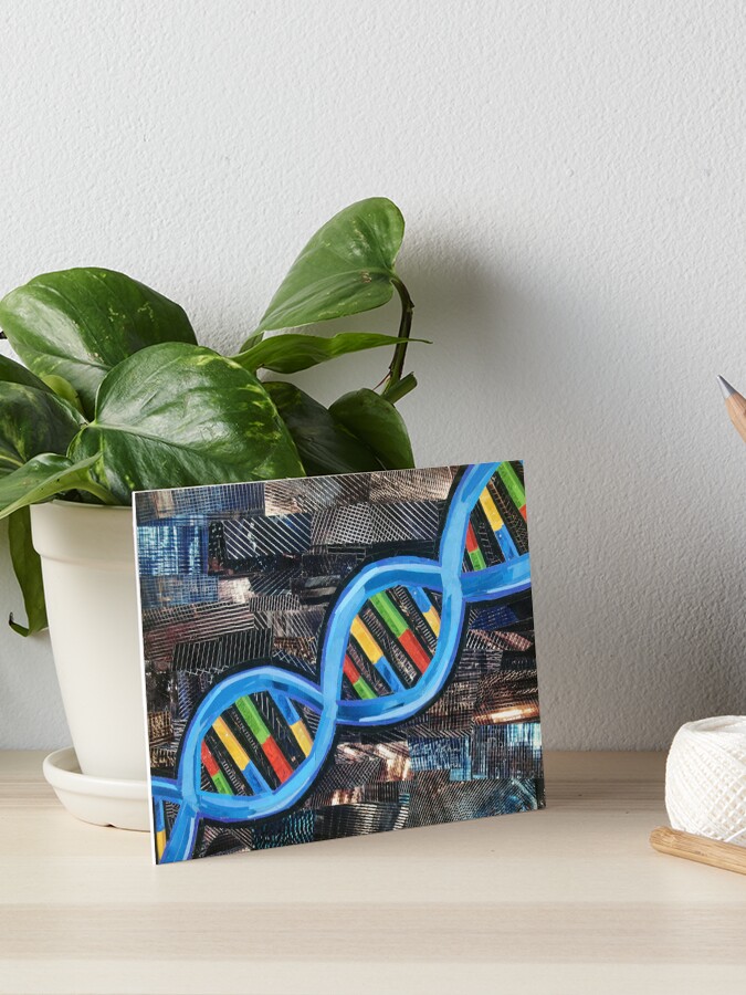 Thumbnail 1 of 2, Art Board Print, It's in Your DNA designed and sold by megancoyle.