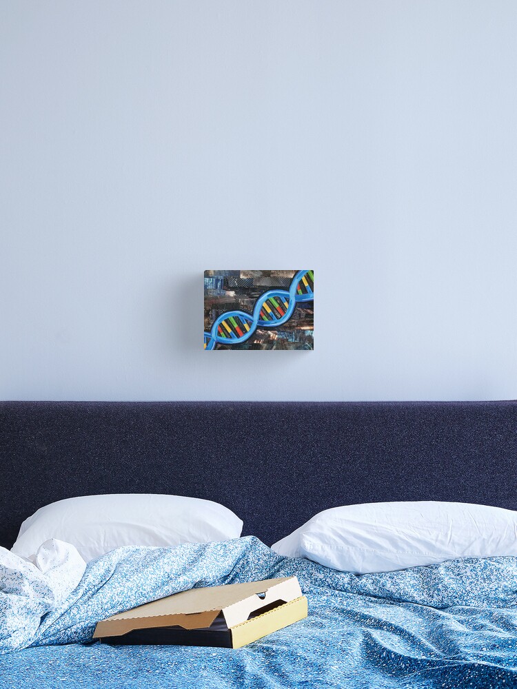 Thumbnail 2 of 3, Canvas Print, It's in Your DNA designed and sold by megancoyle.