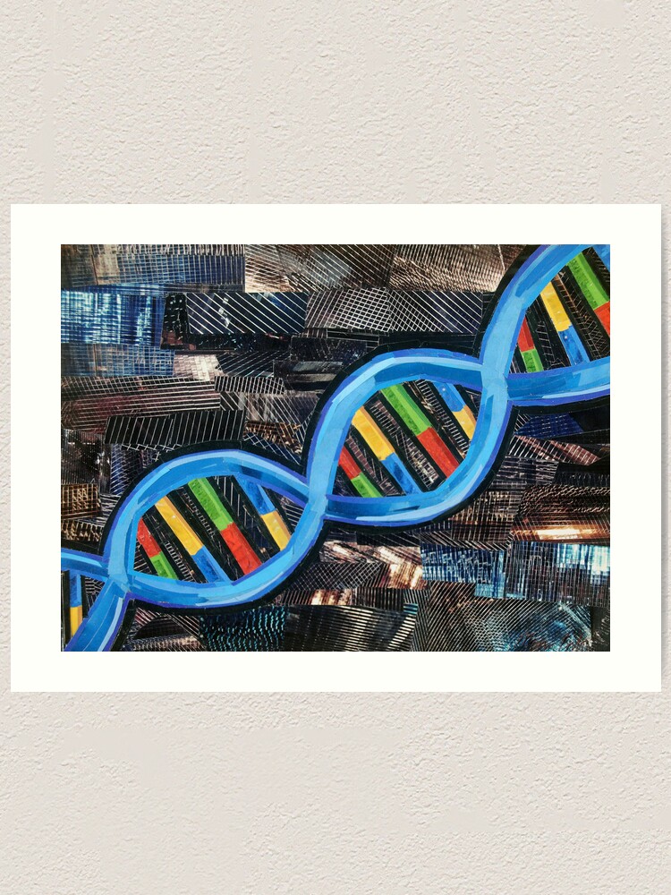 Thumbnail 1 of 3, Art Print, It's in Your DNA designed and sold by megancoyle.