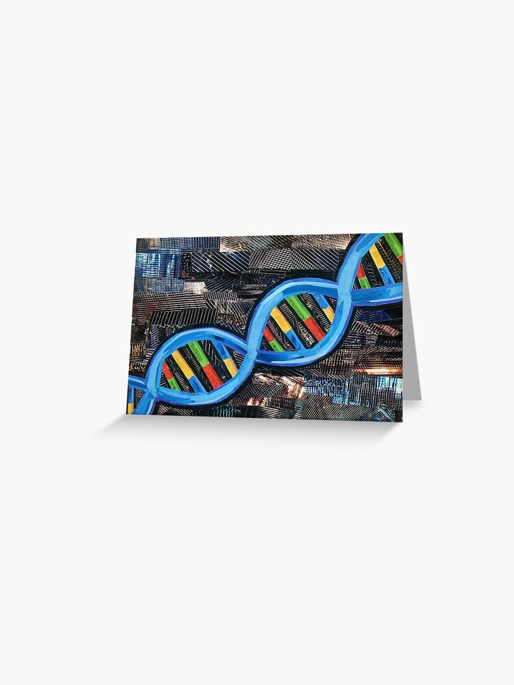 Thumbnail 1 of 2, Greeting Card, It's in Your DNA designed and sold by megancoyle.