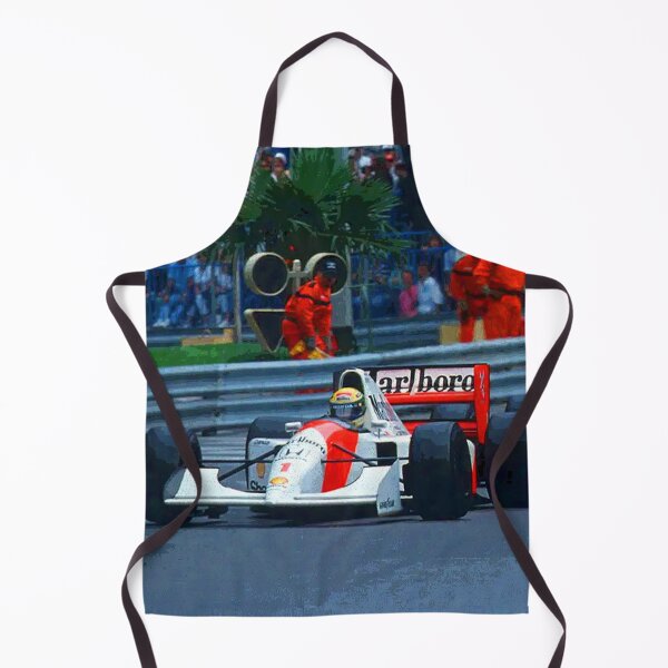 Item preview, Nigel Mansell chasing Ayrton Senna in their 1992 F1 racecars abstract designed and sold by Rodissimus1984.