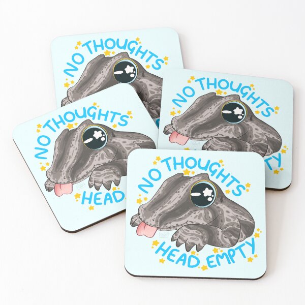 Item preview, No thoughts, head empty  designed and sold by squishyenby.