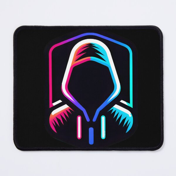 Item preview, Neon Hacker Hoodie Cyberpunk Digital Art designed and sold by StickaTime.