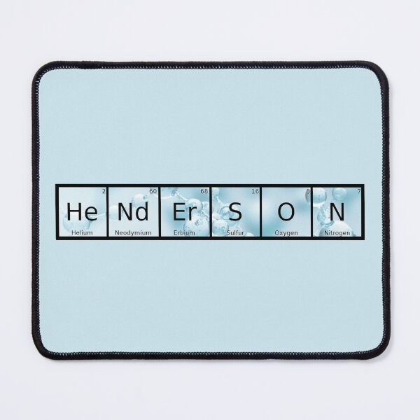 Item preview, Henderson Chemistry designed and sold by AMRansom.