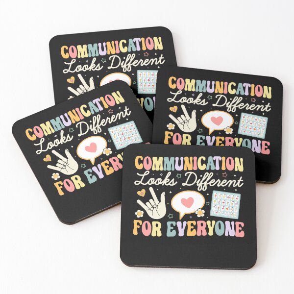 Item preview, Communication Looks Different For Everyone, Speech Therapy, Speech Pathologist, Audiologist, Audiology Slp designed and sold by behindthefacts.