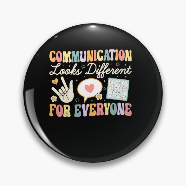 Item preview, Communication Looks Different For Everyone, Speech Therapy, Speech Pathologist, Audiologist, Audiology Slp designed and sold by behindthefacts.