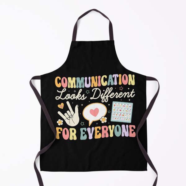 Item preview, Communication Looks Different For Everyone, Speech Therapy, Speech Pathologist, Audiologist, Audiology Slp designed and sold by behindthefacts.