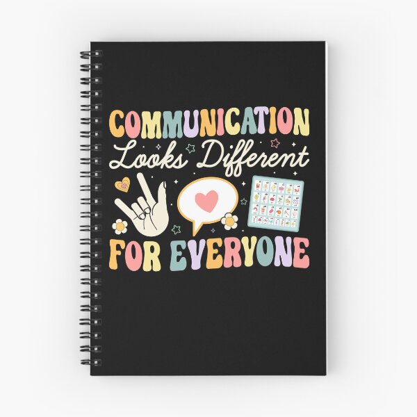 Item preview, Communication Looks Different For Everyone, Speech Therapy, Speech Pathologist, Audiologist, Audiology Slp designed and sold by behindthefacts.