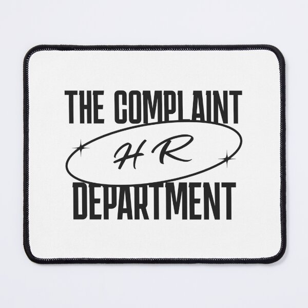 Item preview, hr:The Complaint Department Funny Hr designed and sold by DomTeesHaven.