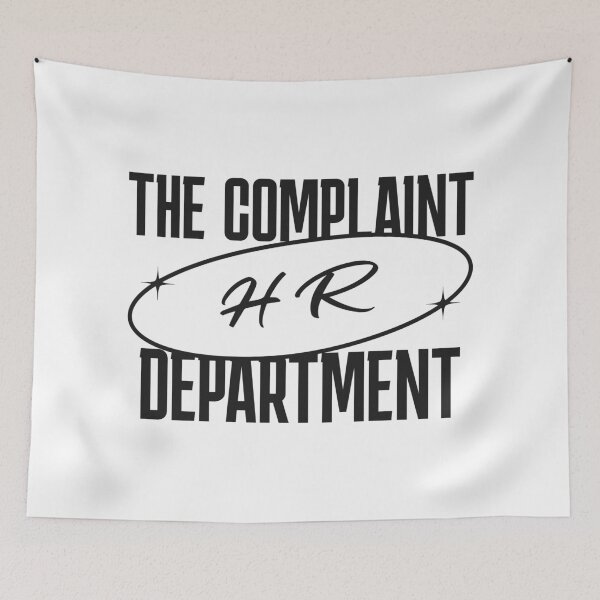 Item preview, hr:The Complaint Department Funny Hr designed and sold by DomTeesHaven.
