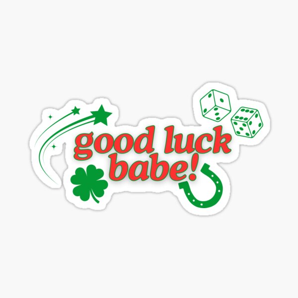 Item preview, good luck babe t designed and sold by nkdinmanhattan.