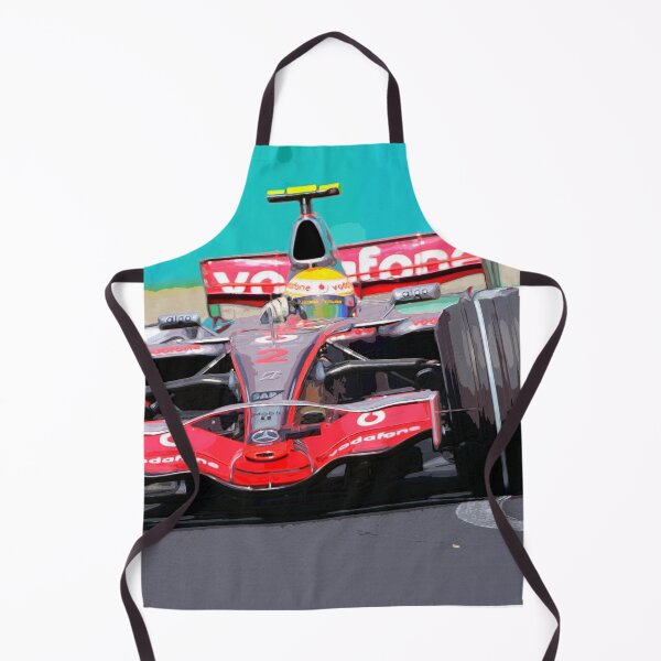 Item preview, Lewis Hamilton racing his 2007 F1 racecar watercolor designed and sold by Rodissimus1984.