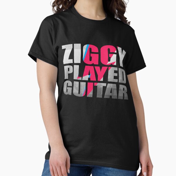 Item preview, ZIGGY PLAYED GUITAR #ON BLACK designed and sold by artpopop.