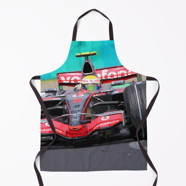 Item preview, Lewis Hamilton racing his 2007 F1 racecar abstract designed and sold by Rodissimus1984.