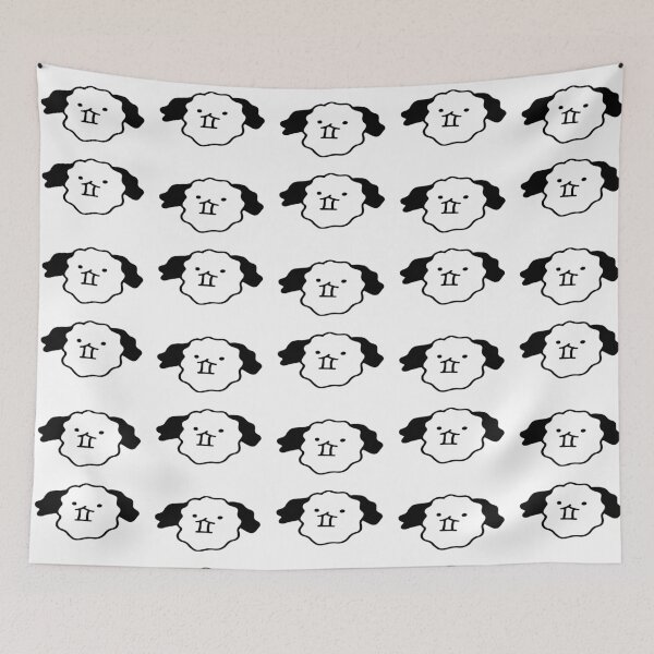 Item preview, Cute Dog Line Art with a Touch of Simplicity designed and sold by RM-Journey.