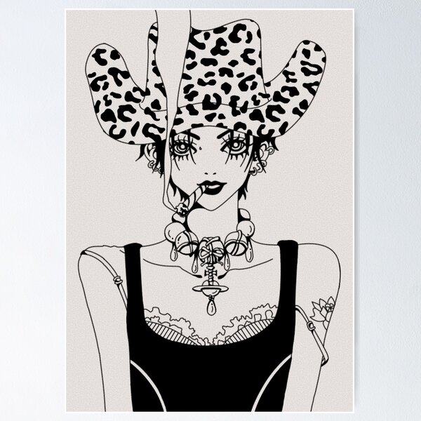 Item preview, Nana Osaki in Cowboy Hat designed and sold by GoodLuckSunny.