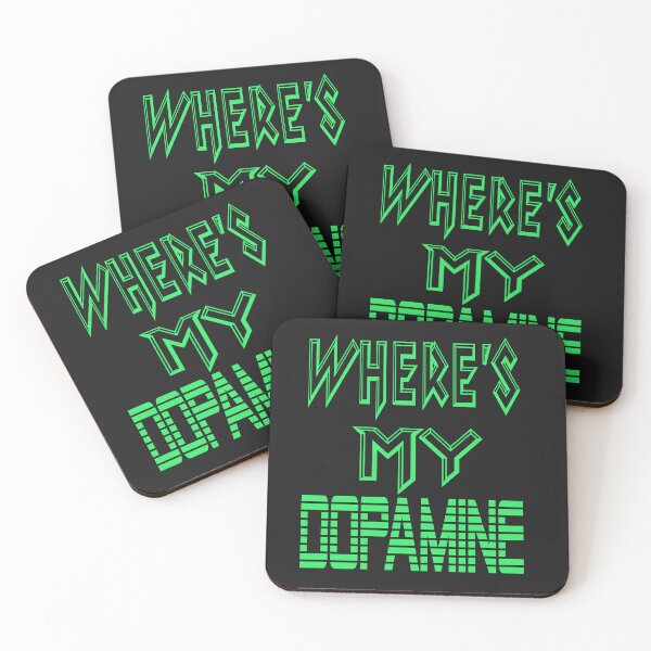 Item preview, Where's My Dopamine Funny Motivation Brain Mental Boost designed and sold by KayelBee.