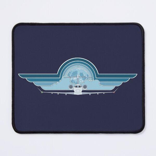 Item preview, Aviation Design - Challenger 350 Jet Flying At Night  designed and sold by skye-studio.