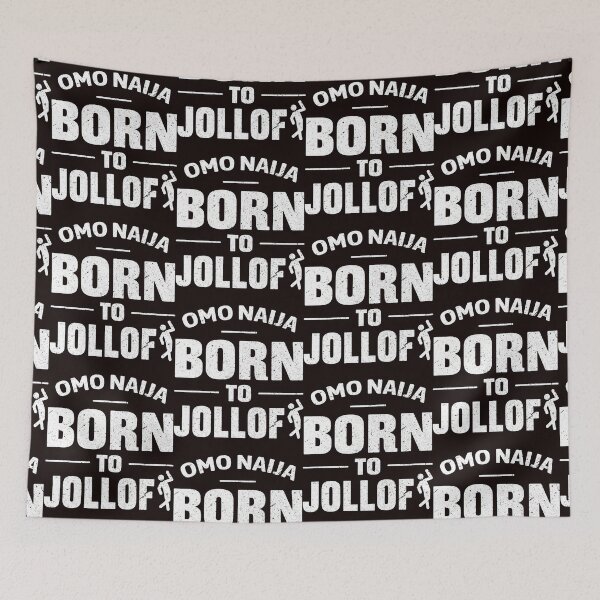 Item preview, Born To Jollof (M) designed and sold by Shombo-Tees.