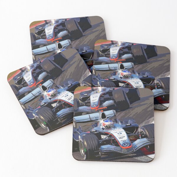 Item preview, Kimi Raikkonen racing his 2008 MP4 20 F1 racecar watercolor designed and sold by Rodissimus1984.
