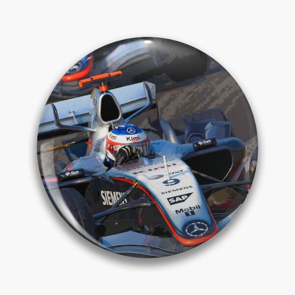 Item preview, Kimi Raikkonen racing his 2008 MP4 20 F1 racecar abstract designed and sold by Rodissimus1984.