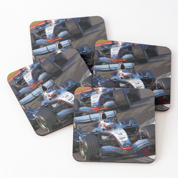 Item preview, Kimi Raikkonen racing his 2008 MP4 20 F1 racecar abstract designed and sold by Rodissimus1984.