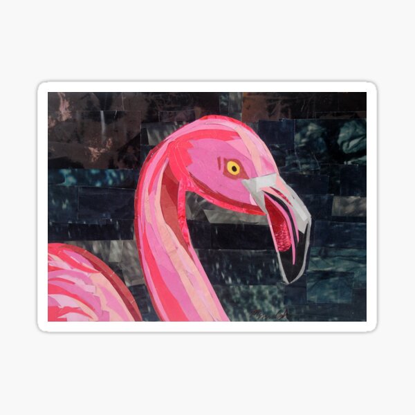 Item preview, The Serious Flamingo designed and sold by megancoyle.