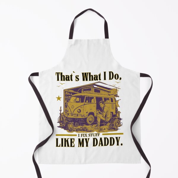 Item preview, That`s What I Do I Fix Stuff Like My Dad Retro Vintage Typographic Dad Design designed and sold by Raise2Shine.