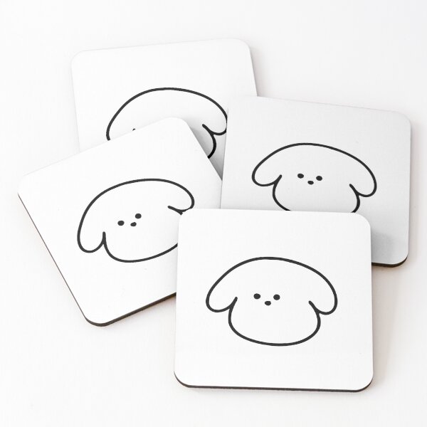 Item preview, Pawsitively Adorable: Dog Line Art with a Dash of Cuteness designed and sold by RM-Journey.