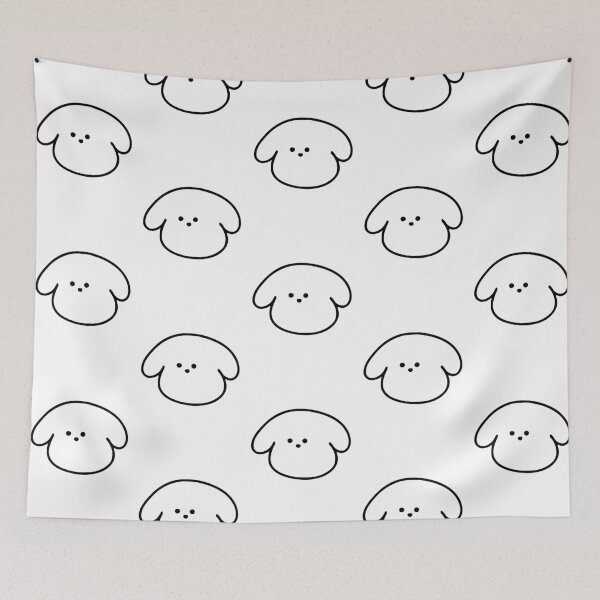 Item preview, Pawsitively Adorable: Dog Line Art with a Dash of Cuteness designed and sold by RM-Journey.