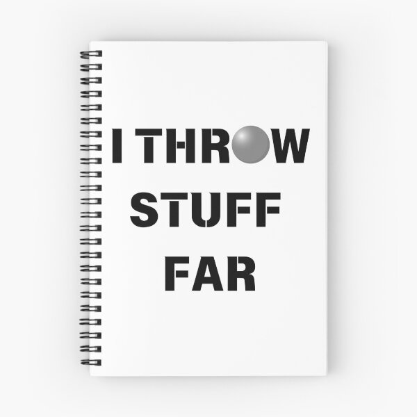 Item preview, I Throw Stuff Far (Shotput Version) designed and sold by Abby Abittan.