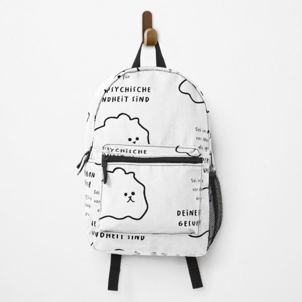 Item preview, Sei in der Nähe von Menschen, die gut für deine geistige Gesundheit sind | Cute Dog Illustration designed and sold by RM-Journey.