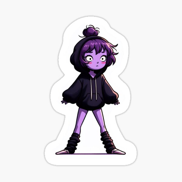 Ballerina Shocking Hard Combination Sticker