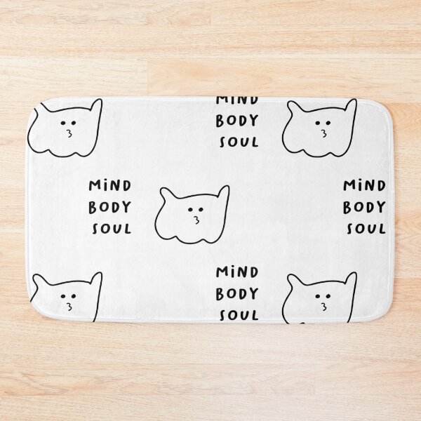 Item preview, MIND, BODY & SOUL | Cute Dog Illustration designed and sold by RM-Journey.