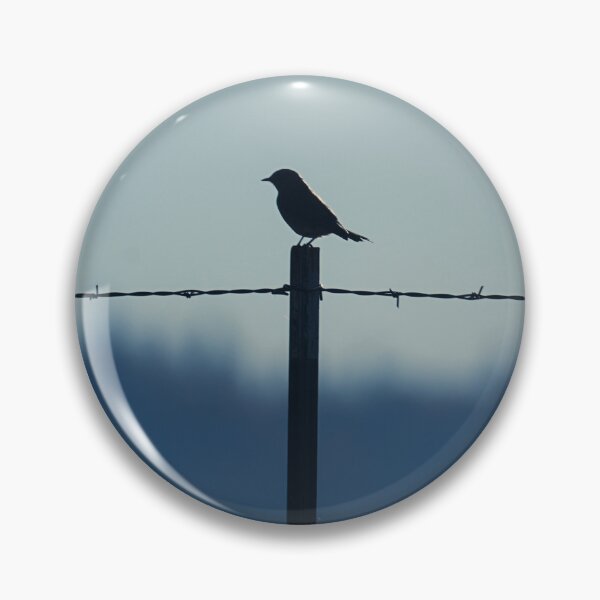 Item preview, dusky bird on fence post designed and sold by Joshswildlife.
