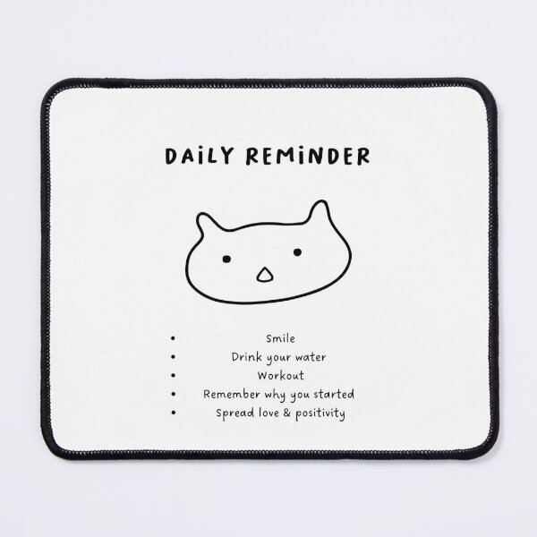 Item preview, Daily reminder | Cute Dog Illustration designed and sold by RM-Journey.