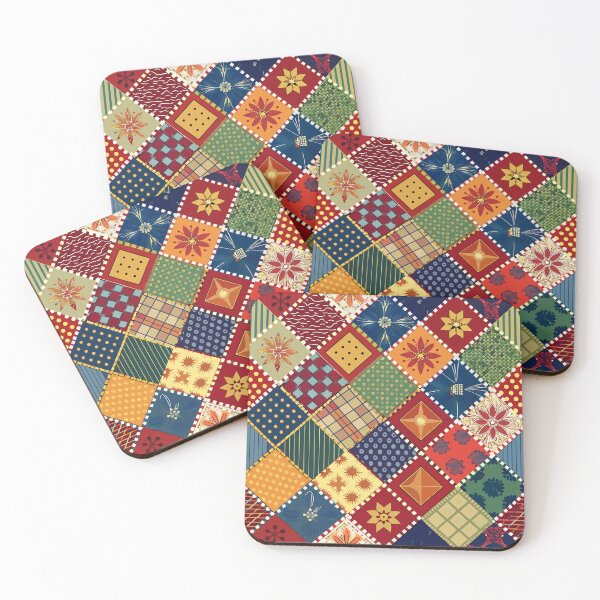 Item preview, patchwork pattern designed and sold by jkrphoto.